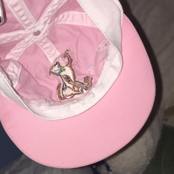 Vintage Baby pink scooby doo floral patch cap hat 1999 - Picture 7 of 9